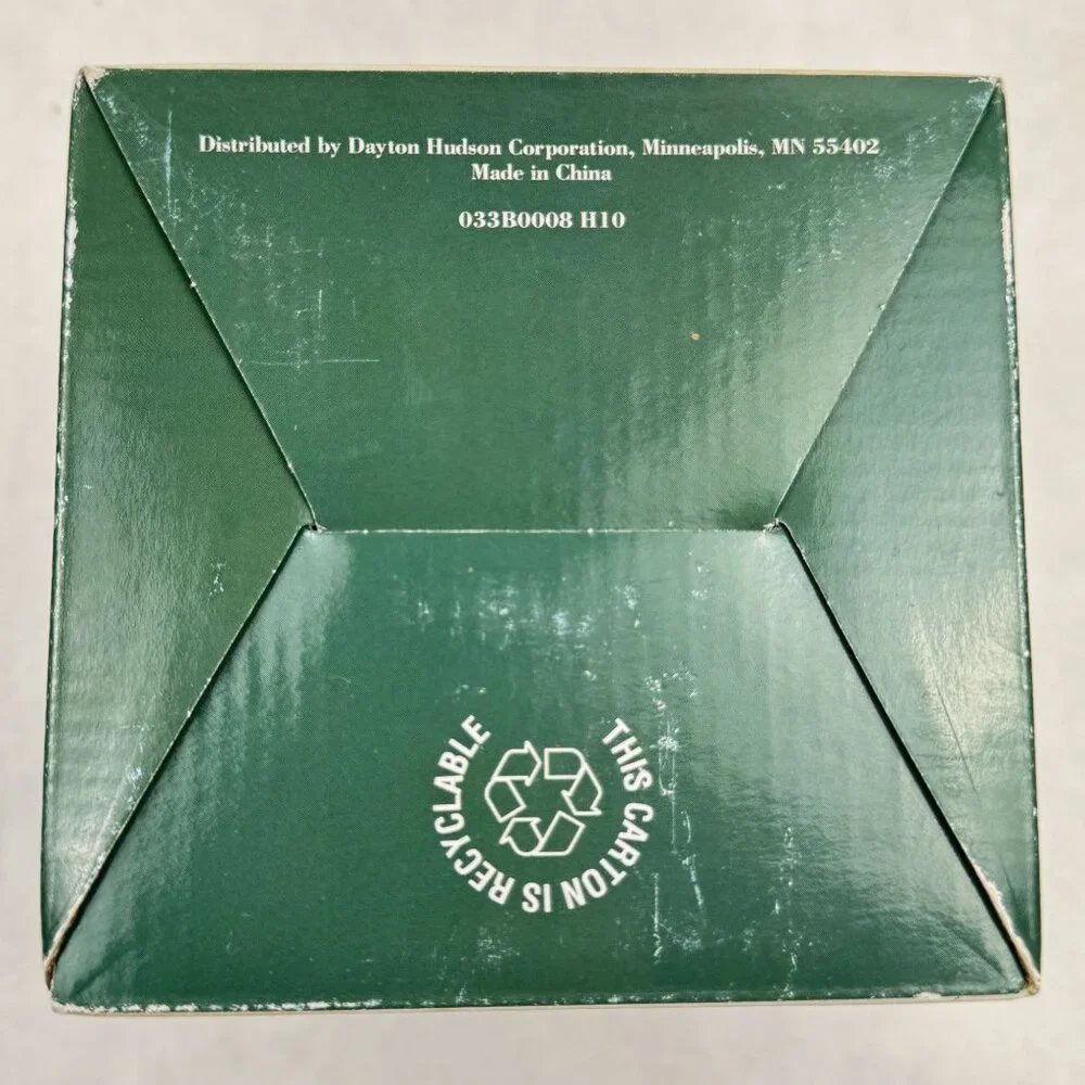 Vintage Dayton Hudson Christmas Tree Potpourri Pot Ladder Climbers Ceramic 5" - Picture 10 of 16